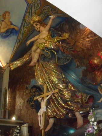 IMAGEN DE LA INMACULADA CONCEPCION EN CHINAGUAPAN PUEBLA